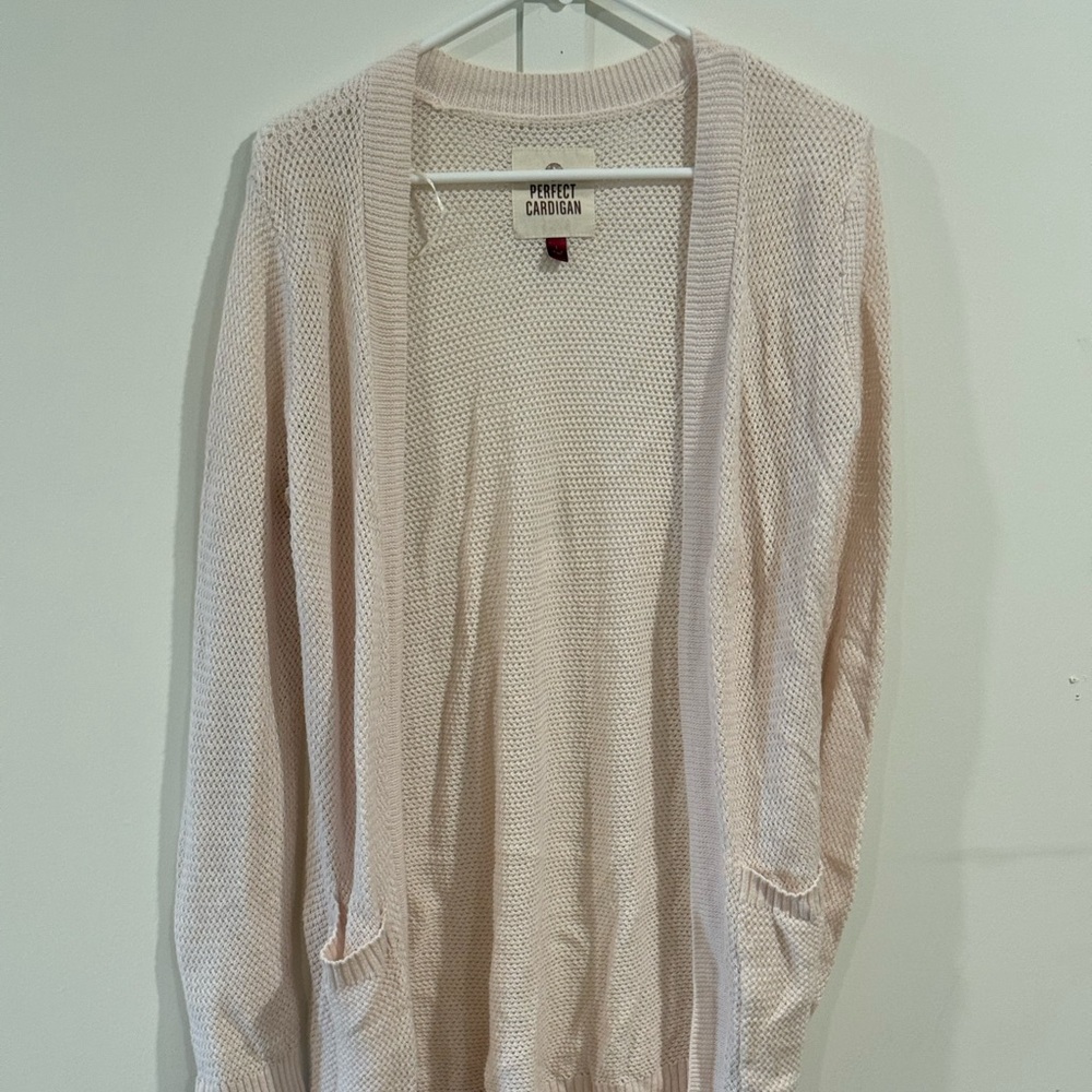 SO Women's Cream Cardigan Sweater